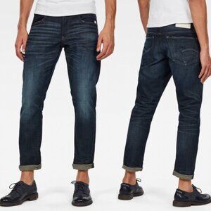 NEW G-Star Raw Kilcot Dark Blue Jeans Denim Tapered Straight Sustainable 29 x 32